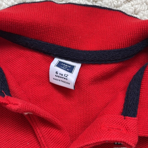 Janie and Jack red top - Picture 4 of 5